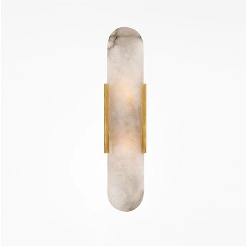 "Elegant black & gold LED wall lamp with sleek metal finish, perfect for modern interiors, offers stylish, warm lighting."