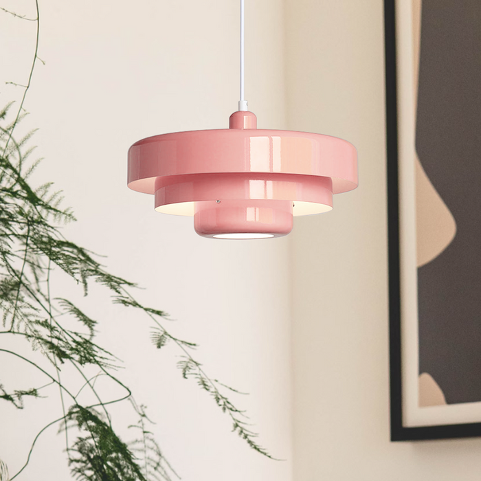 Mid-Century Industrial Pendant Light - Various Colours