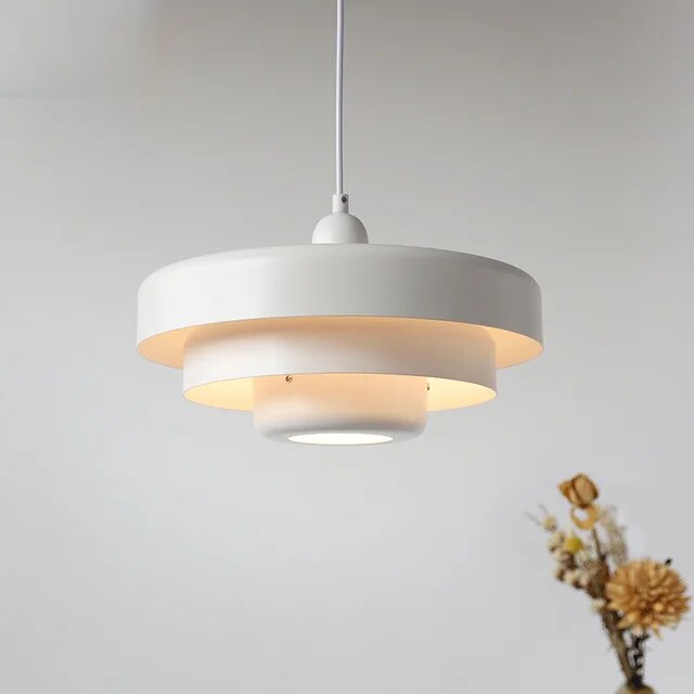 Mid-Century Industrial Pendant Light - Various Colours