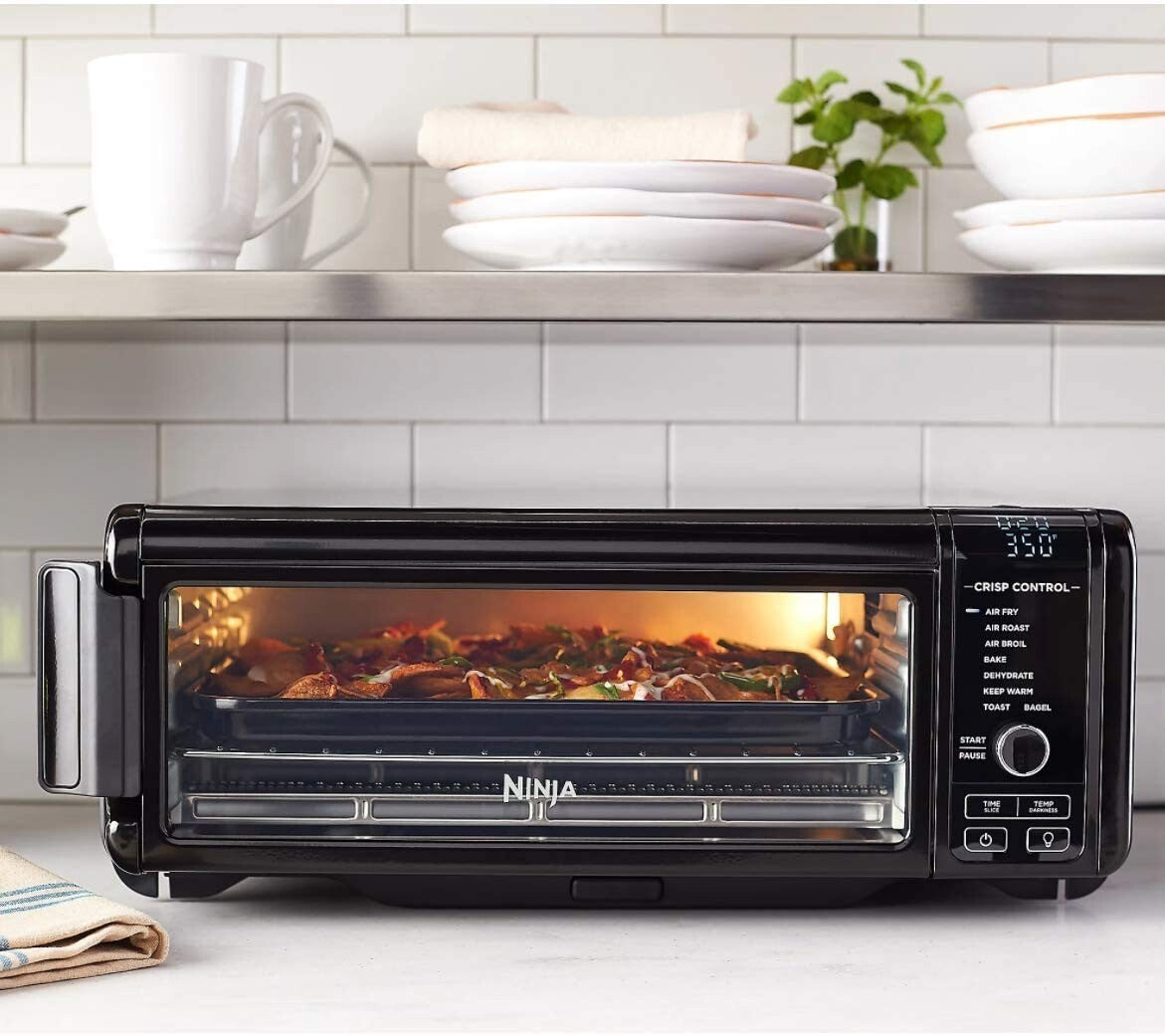 Ninja SP101 Foodi 8-in-1 Digital Air Fry Large Toaster Oven – Black