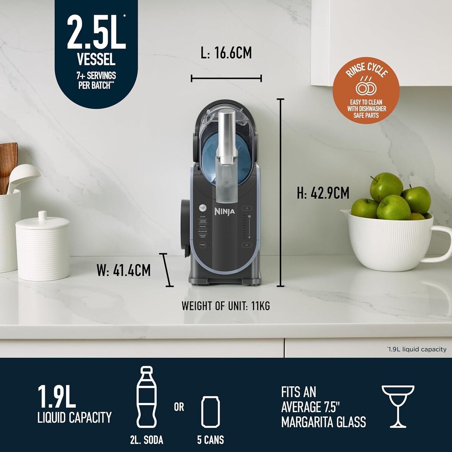 Ninja FS301 SLUSHi Frozen Drinks Maker