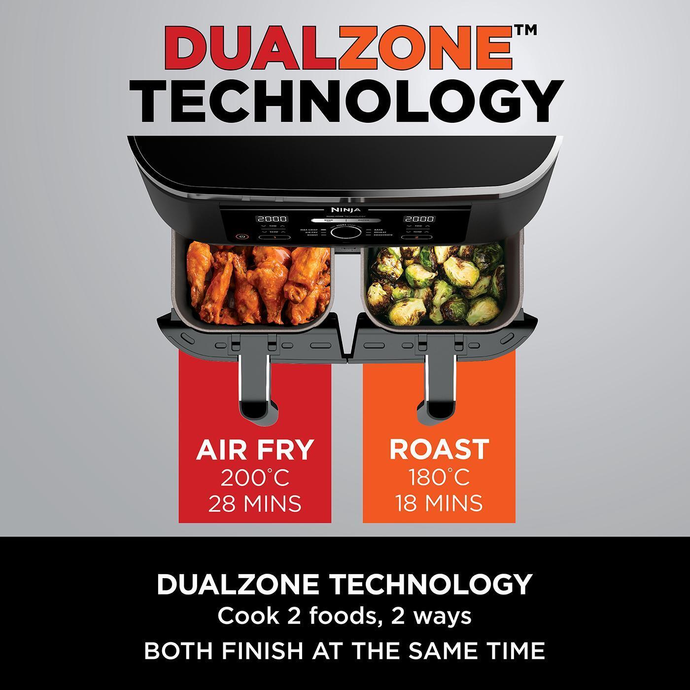 Ninja Foodi MAX Dual Zone Air Fryer with Smart Cook System