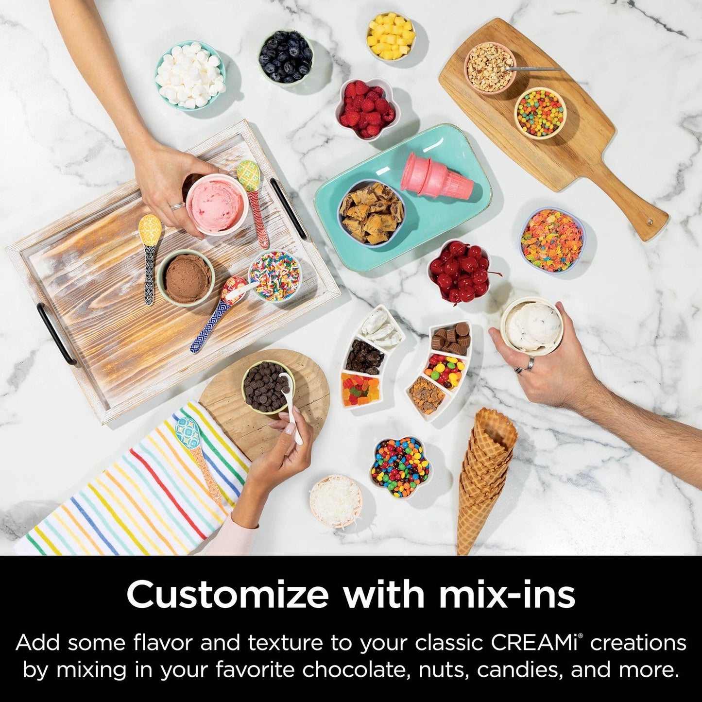 Ninja CREAMi Swirl 13-in-1 Soft Serve Ice Cream Machine