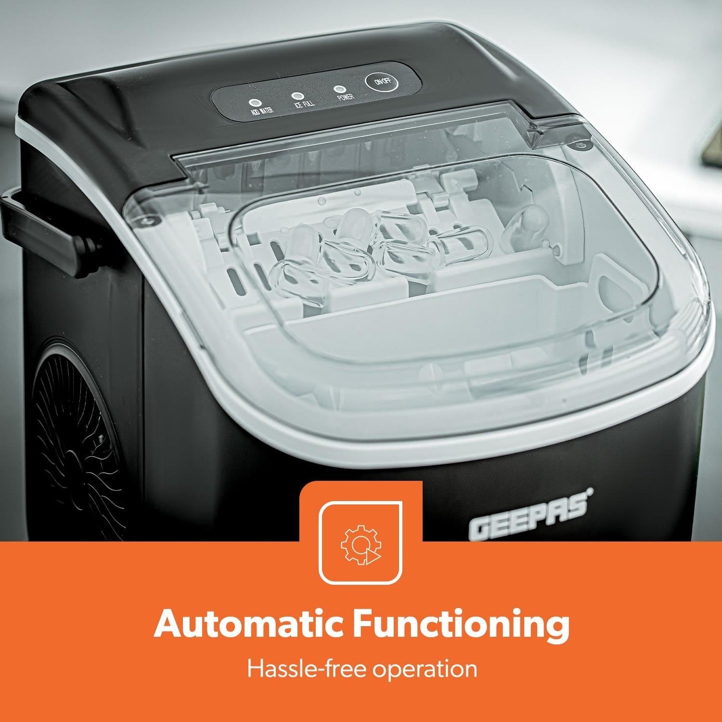 Geepas Countertop Ice Maker Machine