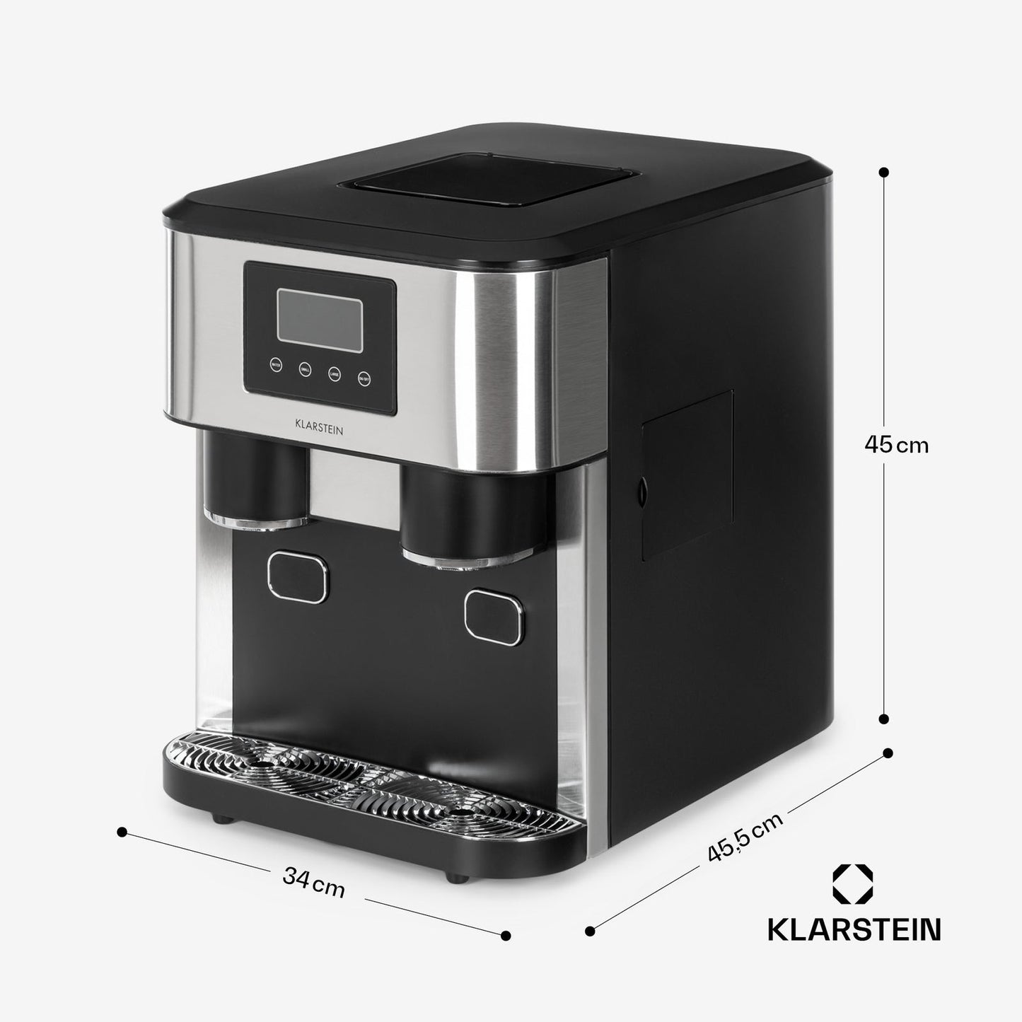 Klarstein Ice Age Crush 3-in-1 Ice Cube Maker & Crusher