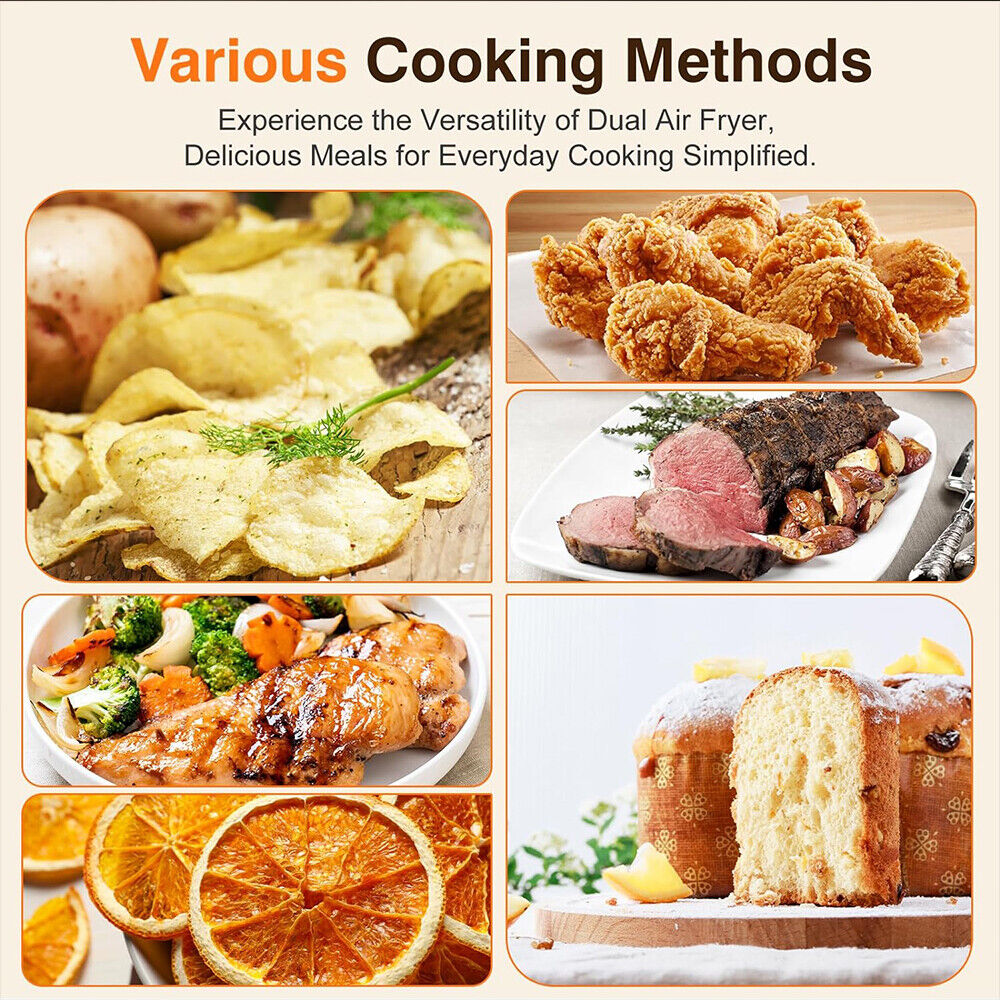12L Dual Zone Digital Air Fryer
