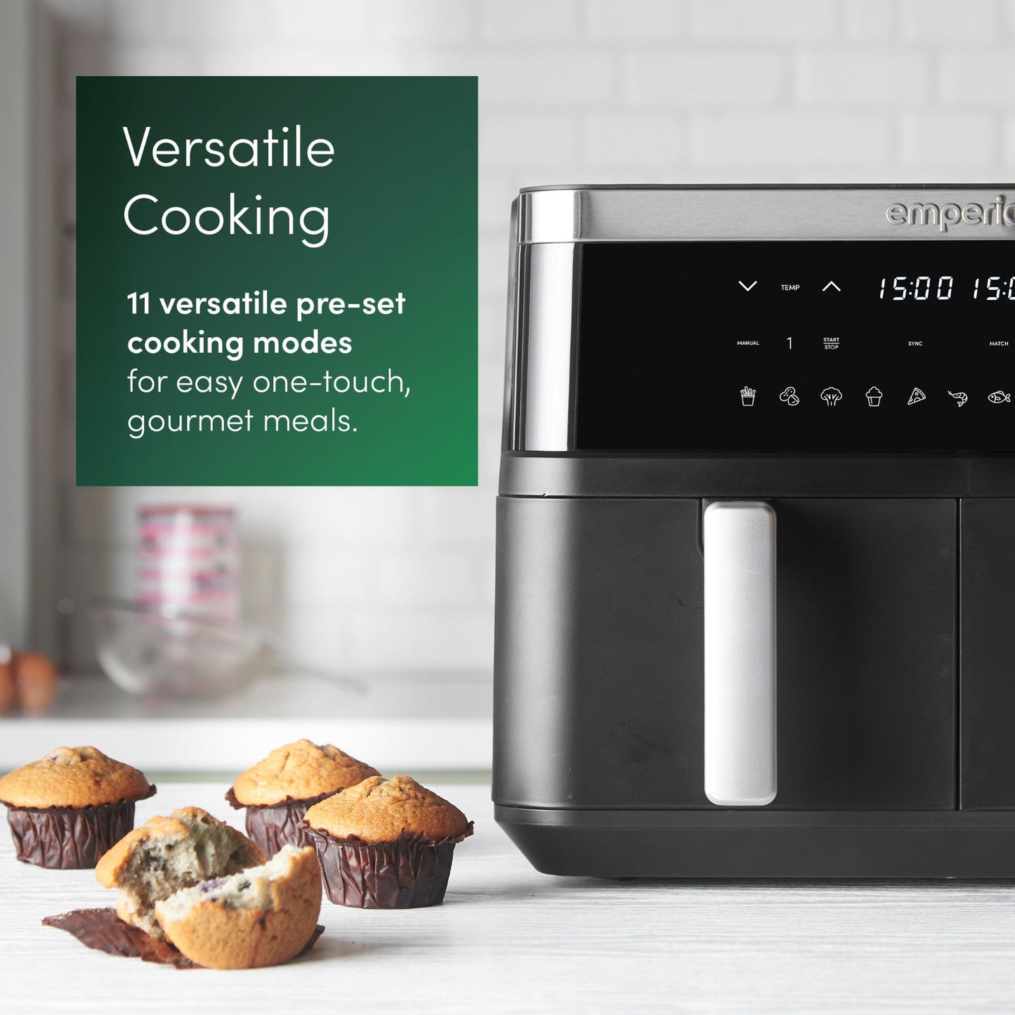 Emperial Dual Air Fryer Oven 9L