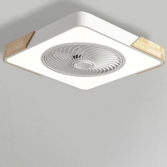 Integrated LED Bladeless Ceiling Fan Light