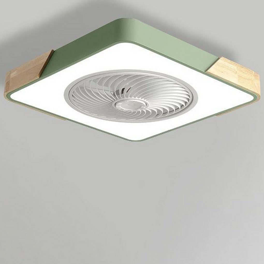Integrated LED Bladeless Ceiling Fan Light