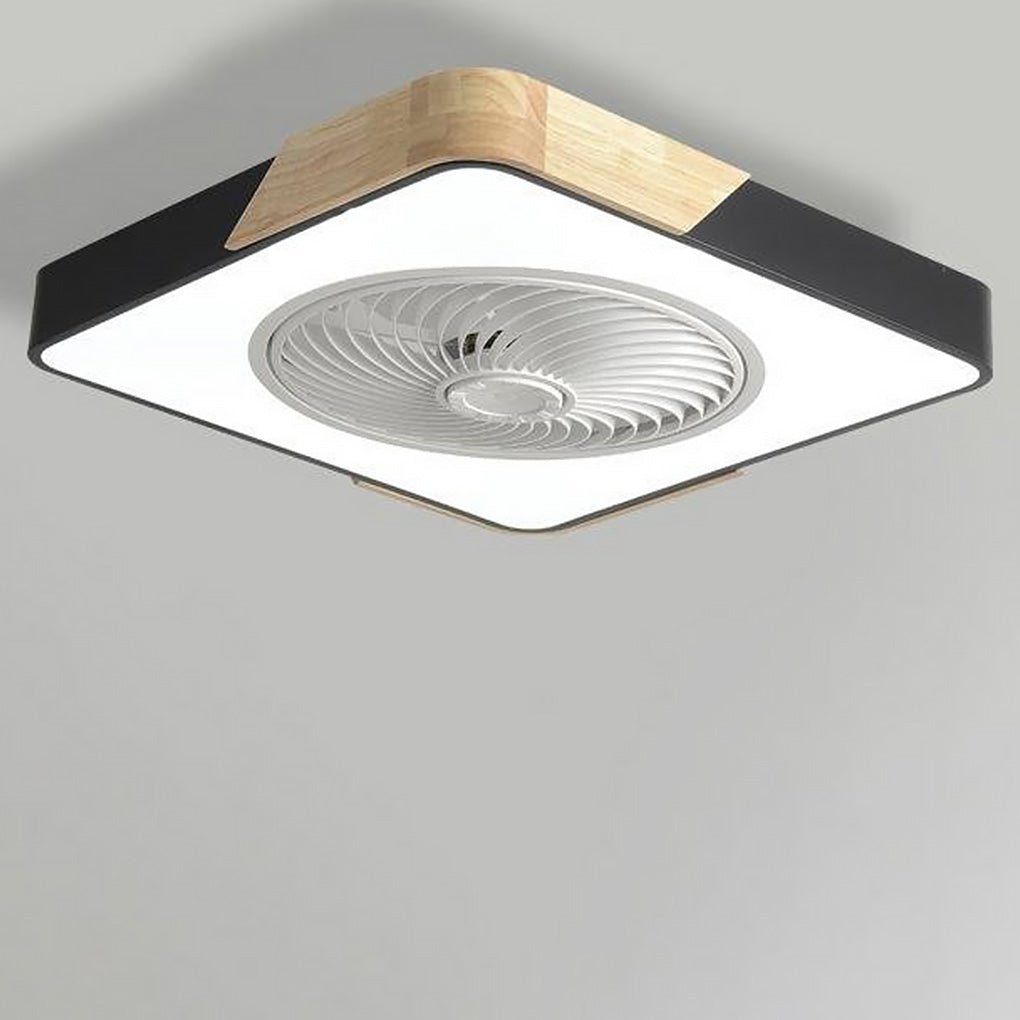 Integrated LED Bladeless Ceiling Fan Light