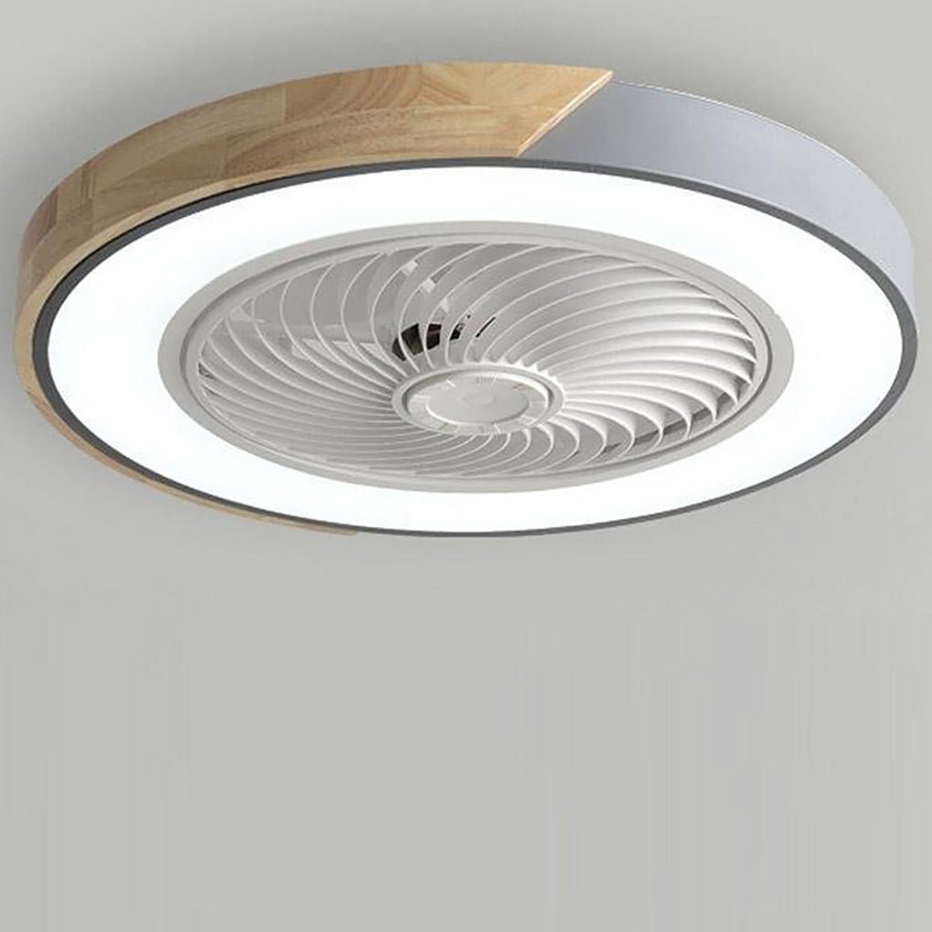 Integrated LED Bladeless Ceiling Fan Light