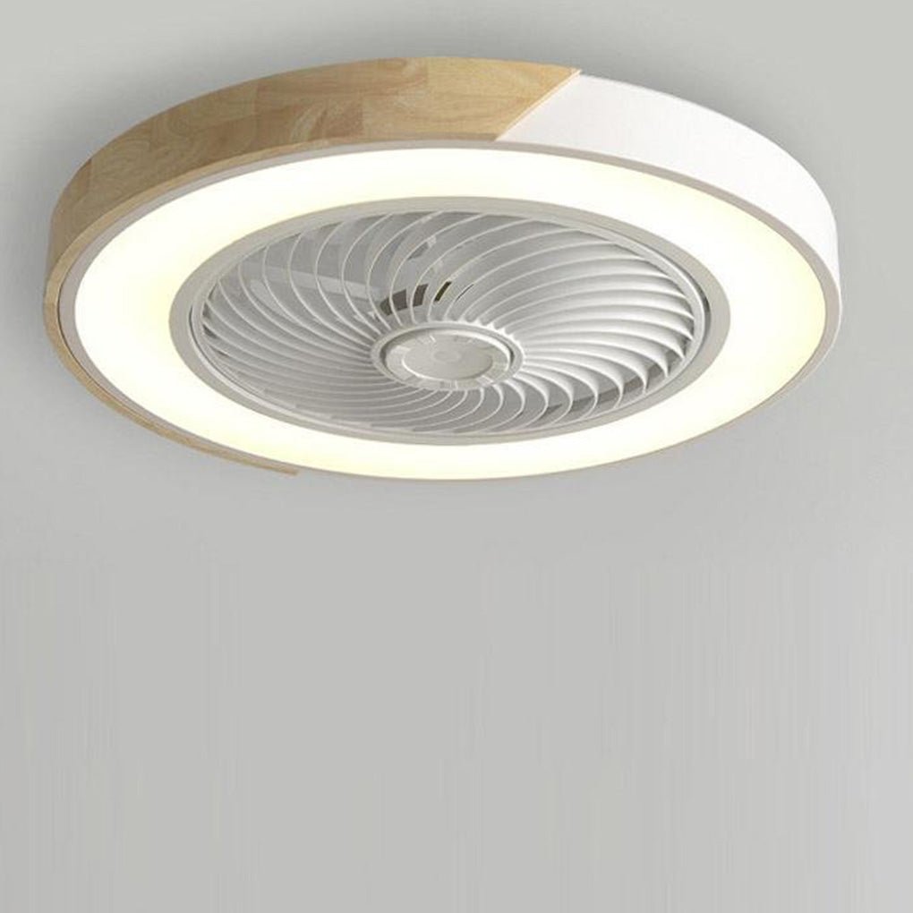 Integrated LED Bladeless Ceiling Fan Light