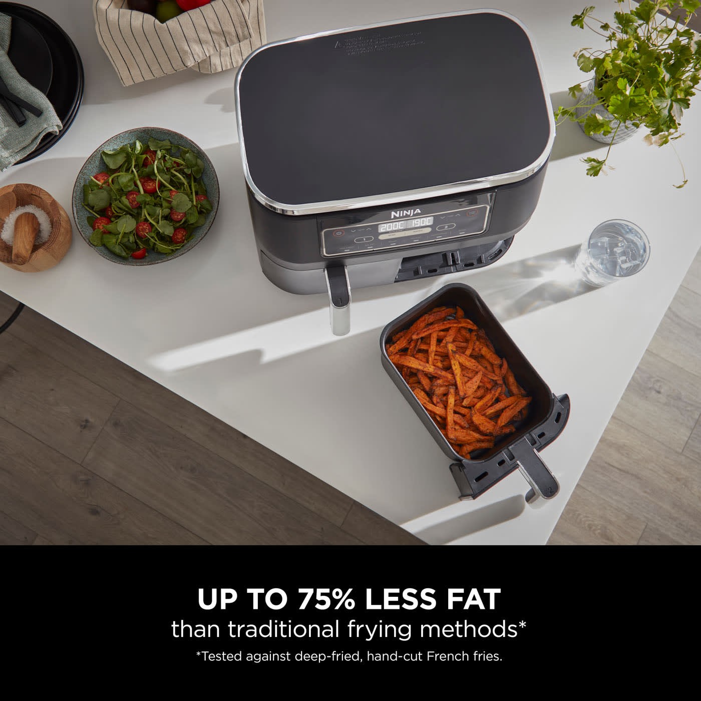 Ninja Foodi Dual Zone Air Fryer 7.6L