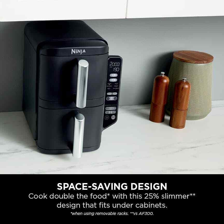 Ninja Double Stack 2-Drawer Air Fryer 7.6L