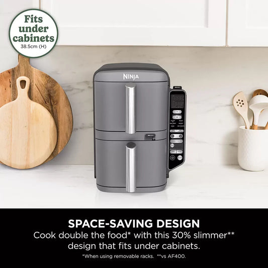 Ninja Double Stack XL 2-Level Air Fryer with Smart Cook System
