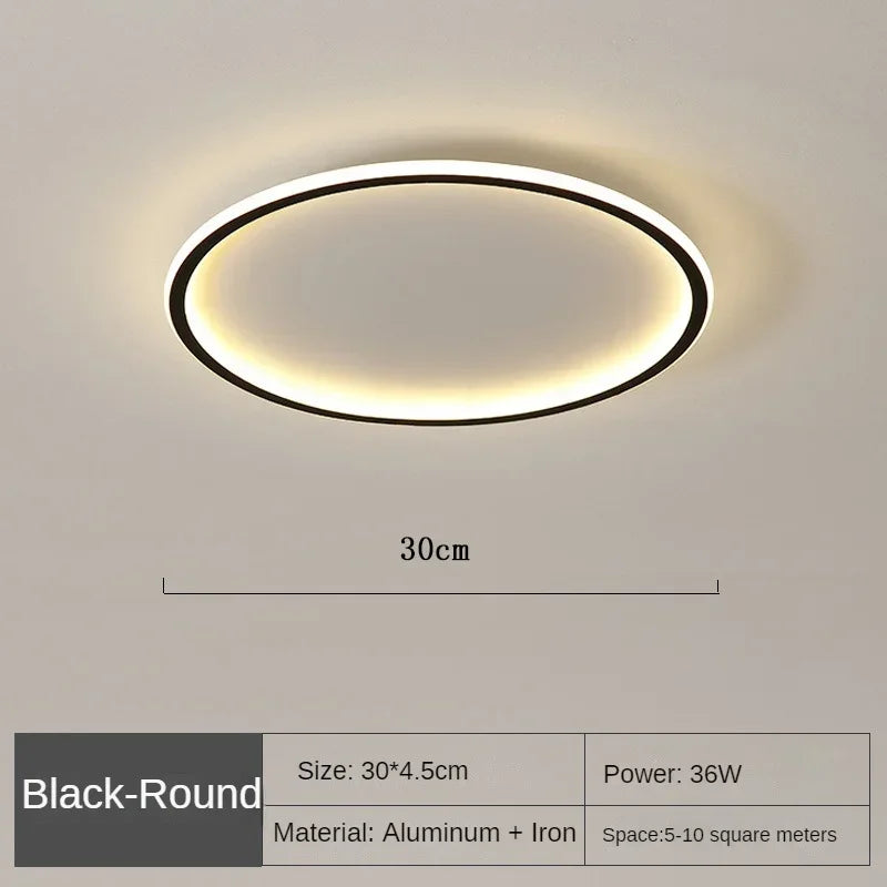 AuroraGlobe LED Ceiling Light - Elegant Scandinavian Style