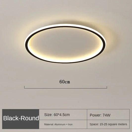 AuroraGlobe LED Ceiling Light - Elegant Scandinavian Style