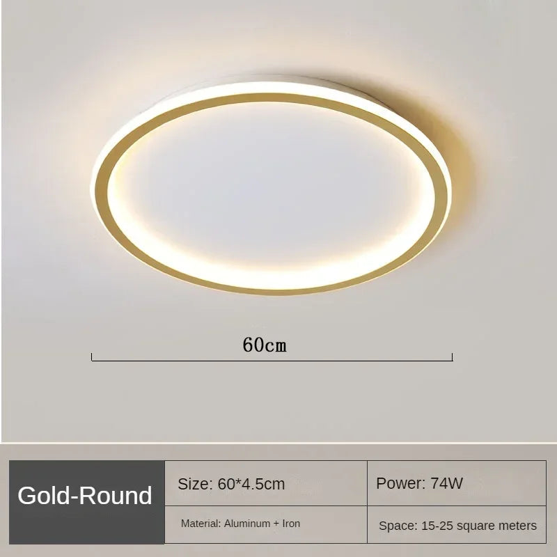 AuroraGlobe LED Ceiling Light - Elegant Scandinavian Style