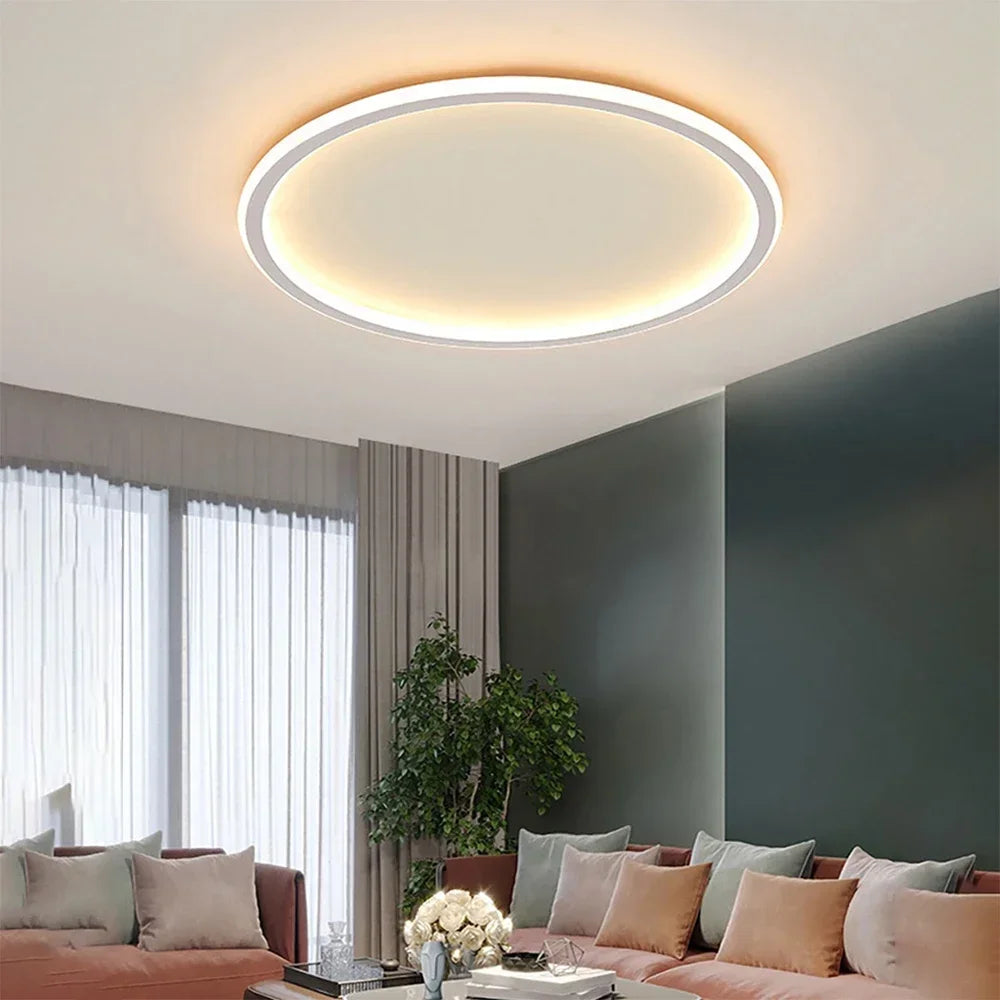 AuroraGlobe LED Ceiling Light - Elegant Scandinavian Style
