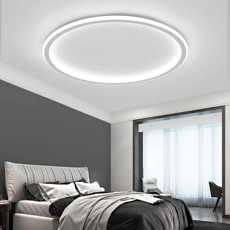 AuroraGlobe LED Ceiling Light - Elegant Scandinavian Style