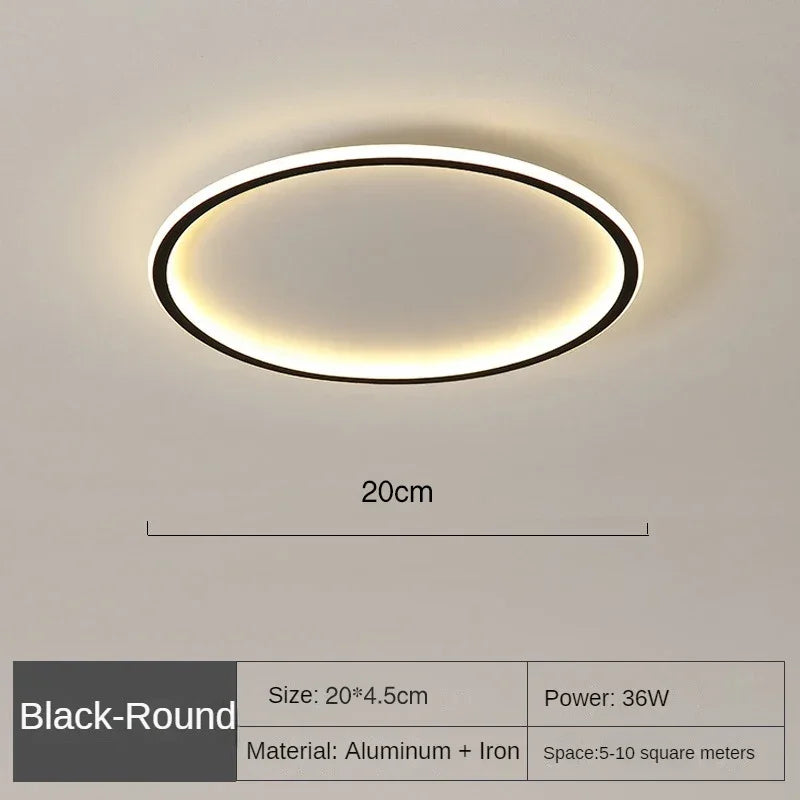 AuroraGlobe LED Ceiling Light - Elegant Scandinavian Style